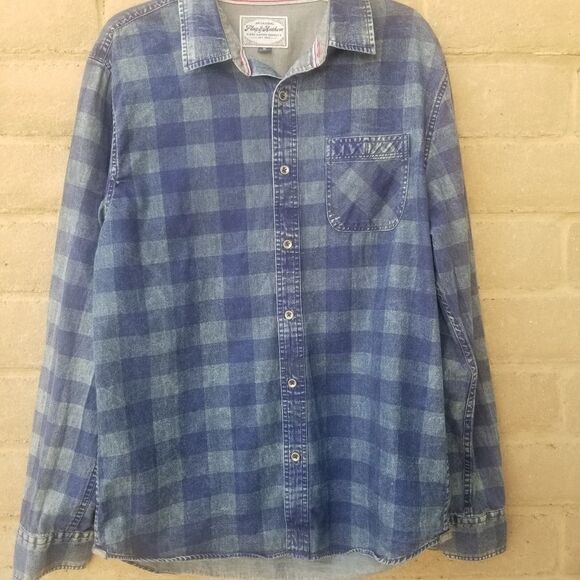 FLAG & ANTHEM DRY GOODS SUPPLY PLAID DENIM - Picture 6 of 14